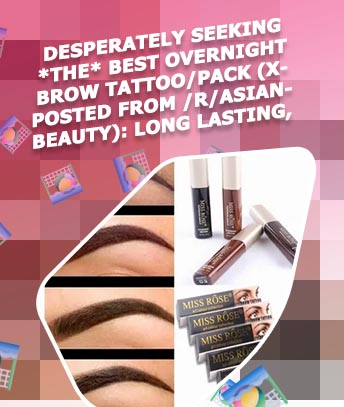 7 day brow tattoo
