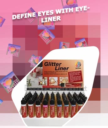 Drugstore glitter liner