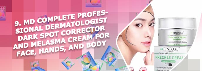 Face cream for dark spots