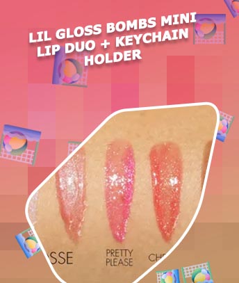 Fenty keychain lip gloss