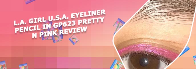 Light pink eyeliner