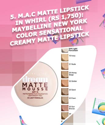 Maybelline nude foundation
