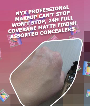 Nyx cant stop wont stop natural