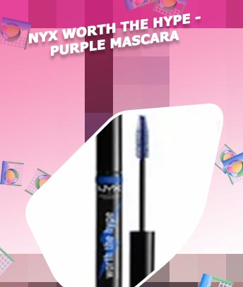 Nyx worth the hype mascara purple