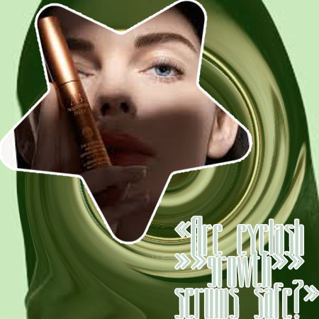 Pregnancy safe eyelash serum